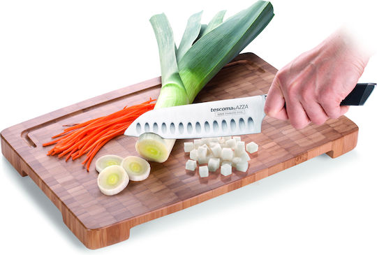 Tescoma Azza Μαχαίρι Santoku από Ανοξείδωτο Ατσάλι 18cm