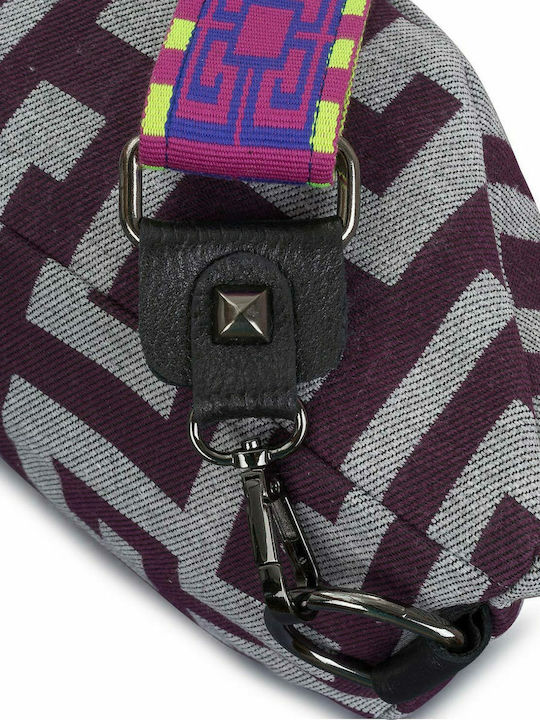 Ostrako Waist Bag Grey/Purple