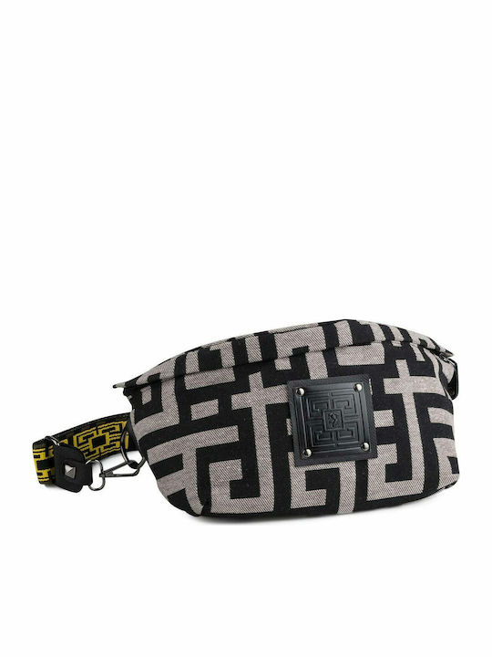 Ostrako Waist Bag Beige/Black