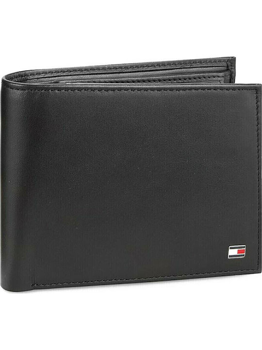 Tommy Hilfiger Eton Δερμάτινο Ανδρικό Πορτοφόλι Μαύρο Tommy Hilfiger Eton Δερμάτινο Ανδρικό Πορτοφόλι Μαύρο