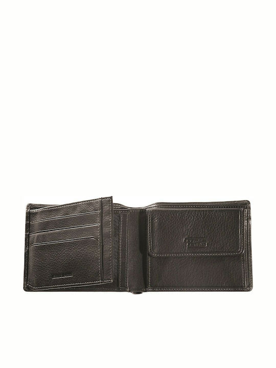 Vegas Leather Men's Wallet Classic Brown