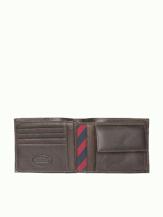 Leather Men's Wallet Classic Brown