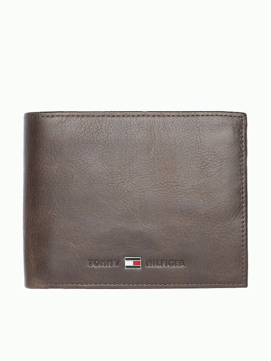 Leather Men's Wallet Classic Brown