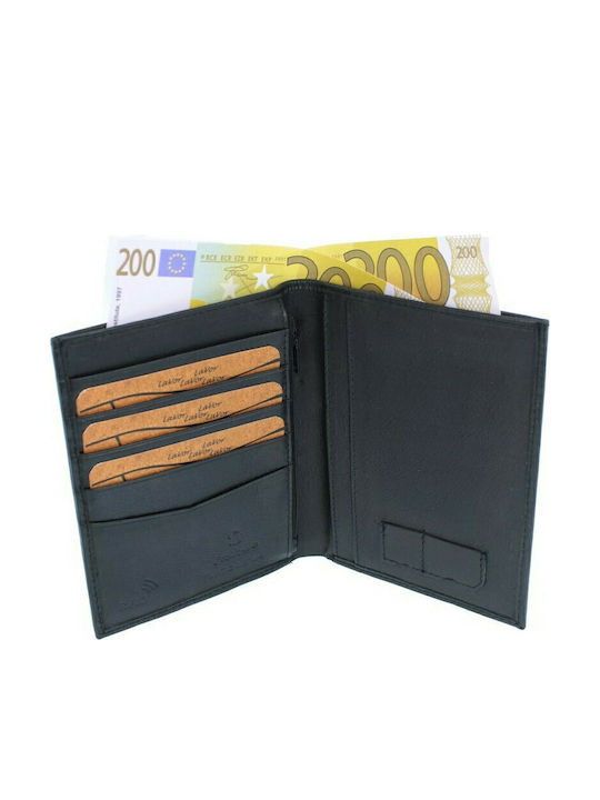 Lavor Passport Case Leather Black 1-3311