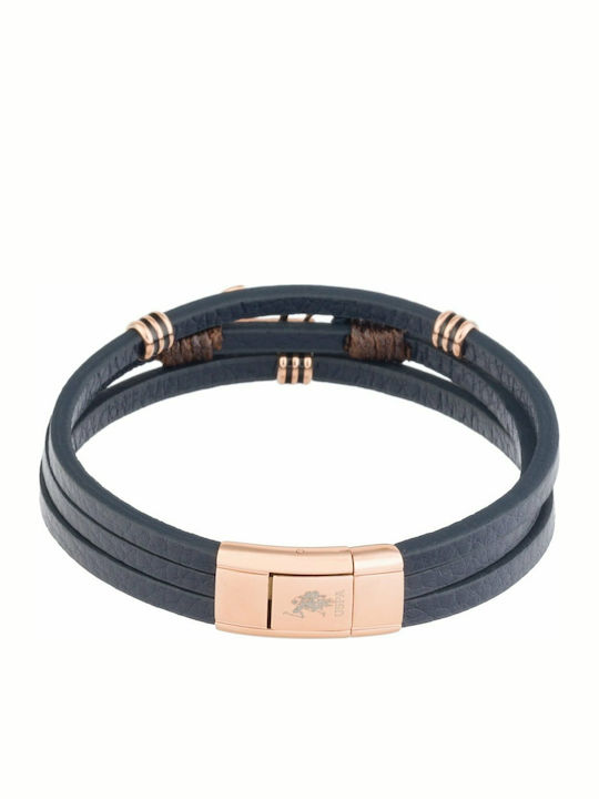 U.S. Polo Assn. Ανδρικό Βραχιόλι Δερμάτινο U.S. Polo Assn. Ανδρικό Βραχιόλι Δερμάτινο