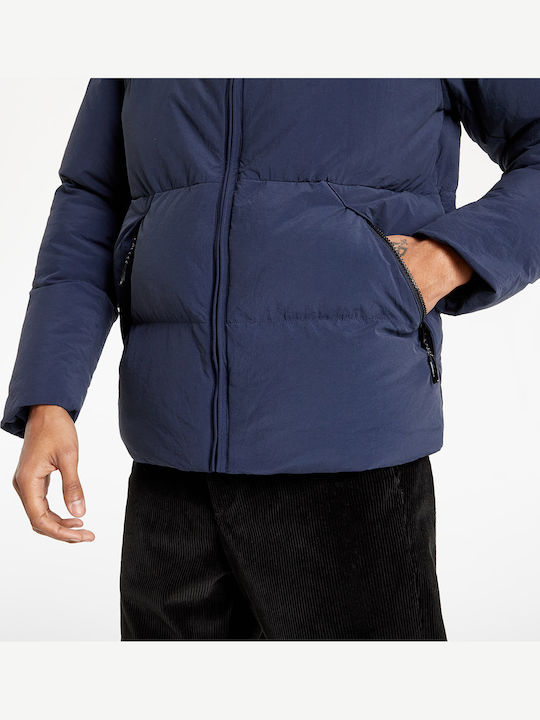 Winter Jacke Puffer Marineblau