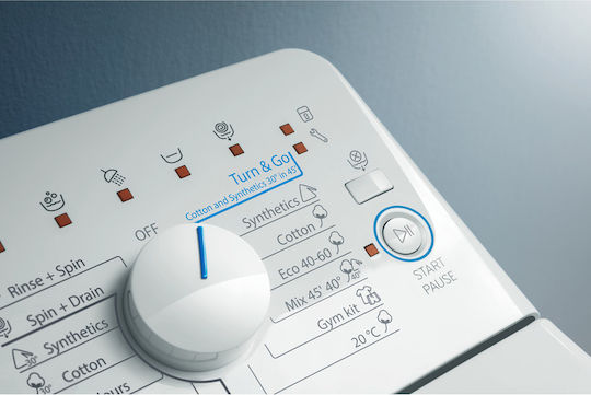 Indesit BTW B7220P EU/N Пералня 7кг 1200 Оборота RapidWash
