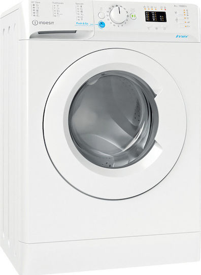Indesit BWSA 61051 W EU N Πλυντήριο Ρούχων 6kg 1000 Στροφών F161672