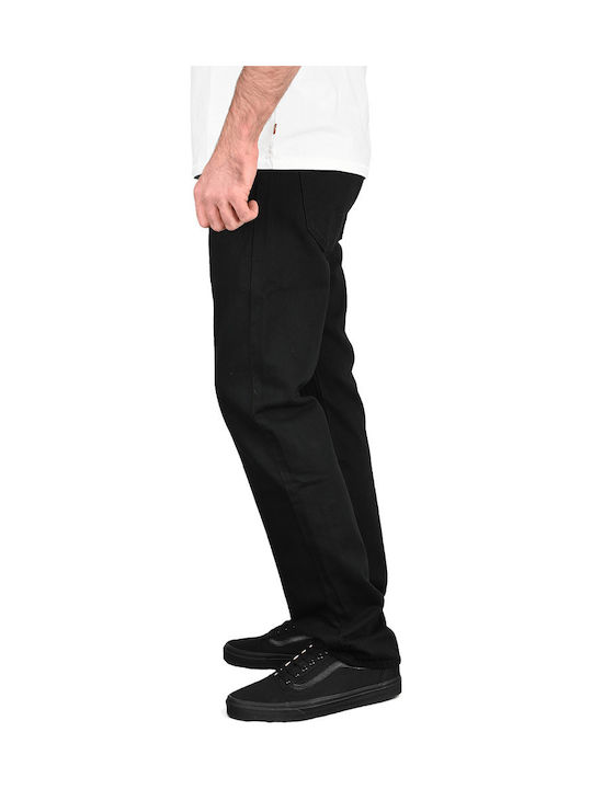 501 Men's Jeans Pants with Regular Straight Fit Black