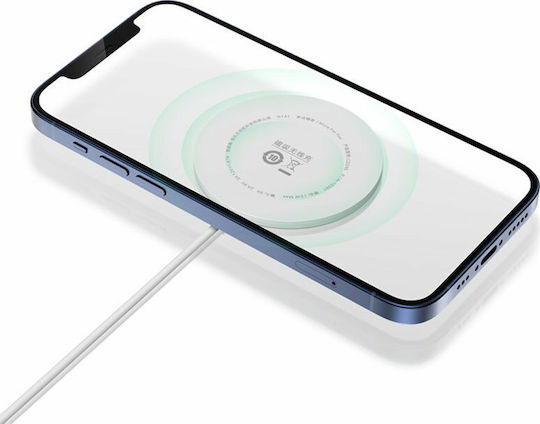 Ugreen Ασύρματος Φορτιστής (Qi Pad) 15W Λευκός
