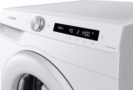Samsung Πλυντήριο Ρούχων 12kg 1400 Στροφών Ecobubble WW12T504DTW/S6