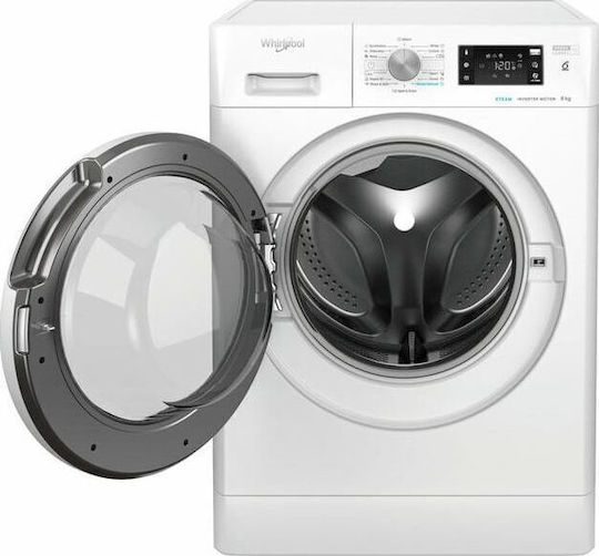 Whirlpool Waschmaschine 8kg mit Dampftechnologie 1200 Umdrehungen 6. Sinn FFB 8258 WV EE