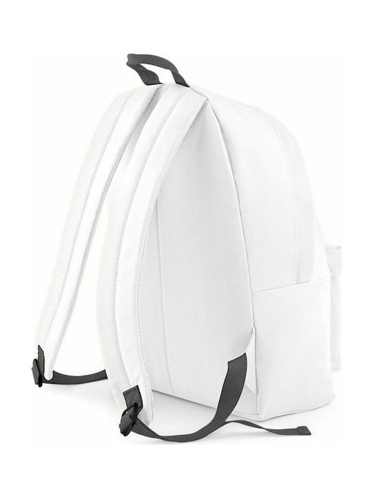 Bagbase BG125 Original Fashion - White/Graphite Υφασμάτινο Σακίδιο Πλάτης Λευκό
