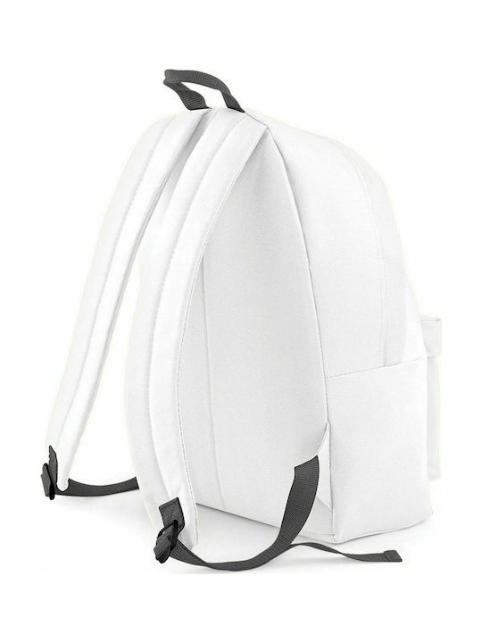 Bagbase BG125 Original Fashion - White/Graphite Rucsac Alb 18lt 610290000