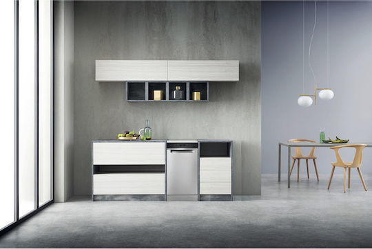 Whirlpool Ελεύθερο Πλυντήριο Πιάτων για 10 Σερβίτσια NaturalDry Π45xY85εκ. Inox