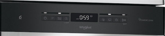 Whirlpool Ελεύθερο Πλυντήριο Πιάτων για 10 Σερβίτσια NaturalDry Π45xY85εκ. Inox
