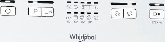 Whirlpool за 10 комплекта Ш45xВ85см. Бял