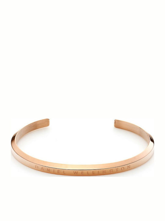 Daniel Wellington Classic Large Βραχιόλι Χειροπέδα από Ανοξείδωτο Ατσάλι Επιχρυσωμένο 6.5cm
