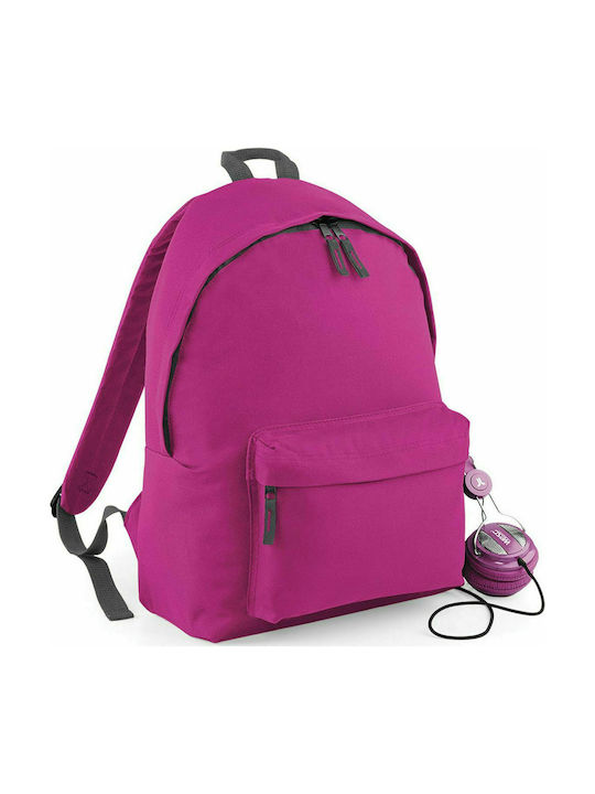 Bagbase BG125 Original Fashion Backpack - Fuchsia/Graphit Fabric Backpack Fuchsia 18lt