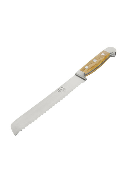 Güde Alpha Olive Messer Brot aus Edelstahl 21cm X430/21 1Stück