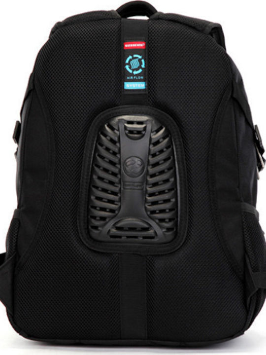 Suissewin Backpack Αδιάβροχο 26lt Μαύρο