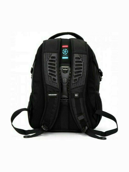 Suissewin Backpack Αδιάβροχο 26lt Μαύρο