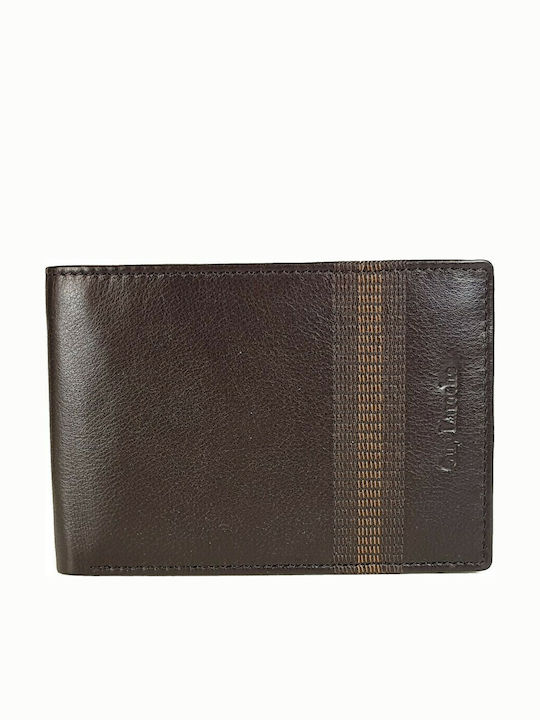 Leather Men's Wallet Classic with RFID Brown