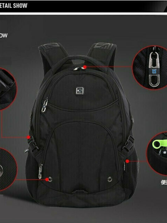 Suissewin Backpack 28lt Μαύρο