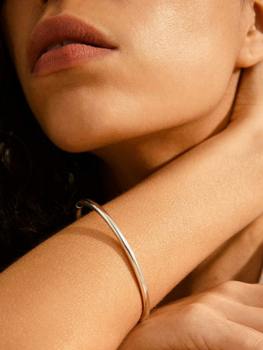 Pilgrim Reconnect Women's Brass Handcuff Bracelet 21cm