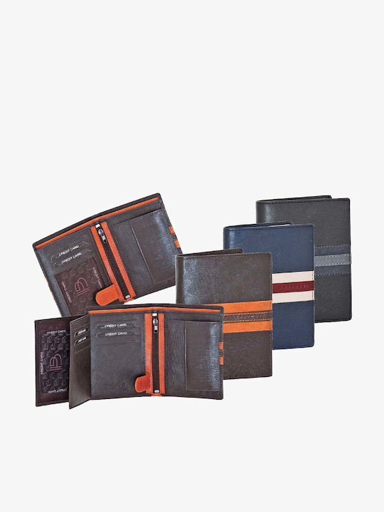 Leather Men's Wallet Classic Black