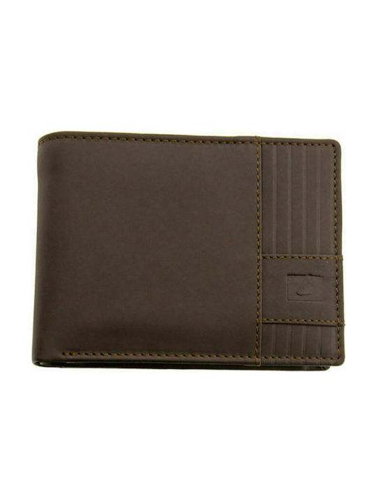 Leather Men's Wallet with RFID Brown