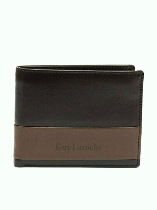 Leather Men's Wallet Classic with RFID Brown