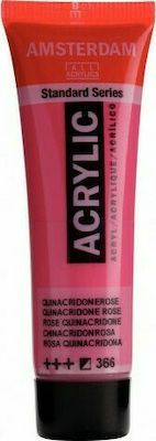 Royal Talens Amsterdam All Acrylics Standard Set Culori Acrilice Pictură Quanacridone Rose 366 20ml 1buc 17043660