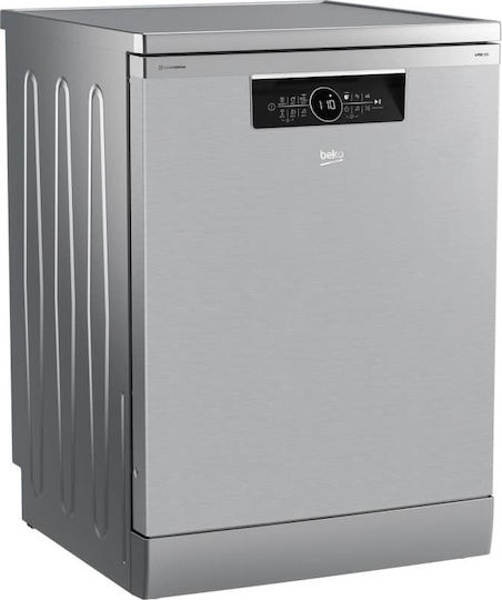 Beko Freistehender Geschirrspüler für 15 Gedecke B60xH85cm Inox
