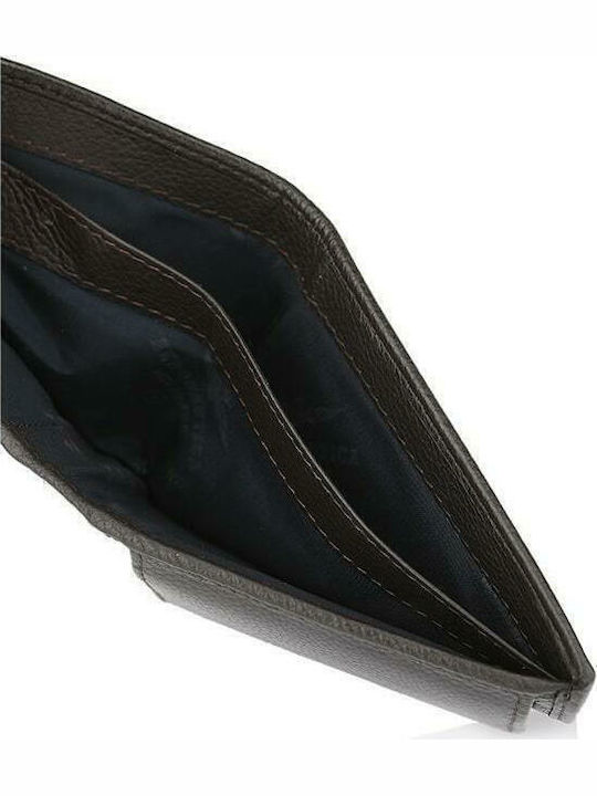 Leather Men's Wallet Classic Brown