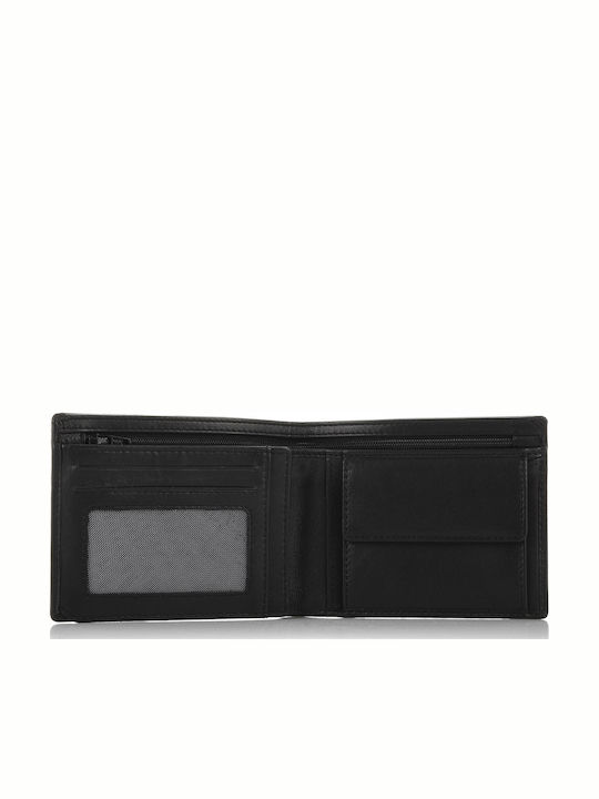 Кожен Мъжки Портфейл с RFID Черен