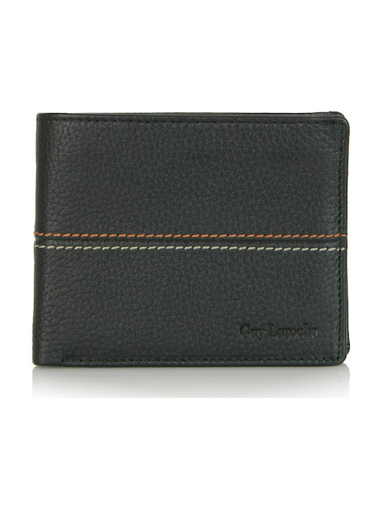 Guy Laroche 37402 Men's Leather Wallet with RFID Black