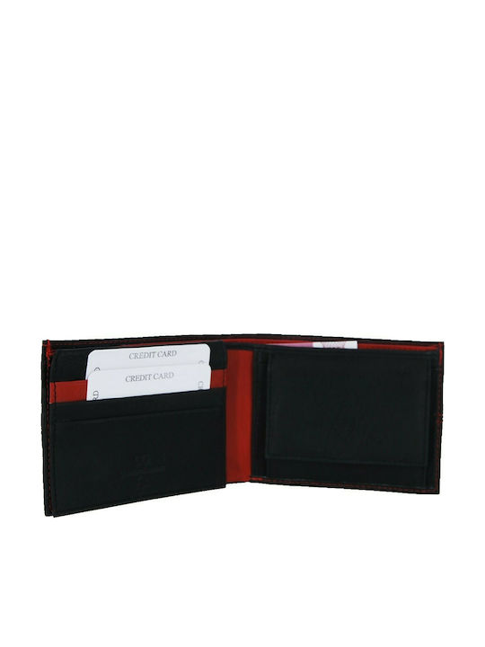 Leather Men's Wallet Classic Black