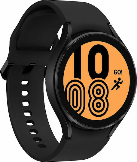 Samsung Galaxy Watch4 LTE Aluminium 44mm Waterproof with eSIM and Heart Rate Monitor (Black)
