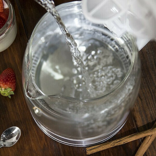Cecotec ThermoSense 350 Clear Kettle 1.7lt 2200W Silver