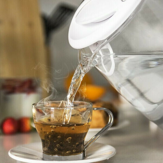 Cecotec ThermoSense 350 Clear Kettle 1.7lt 2200W Silver