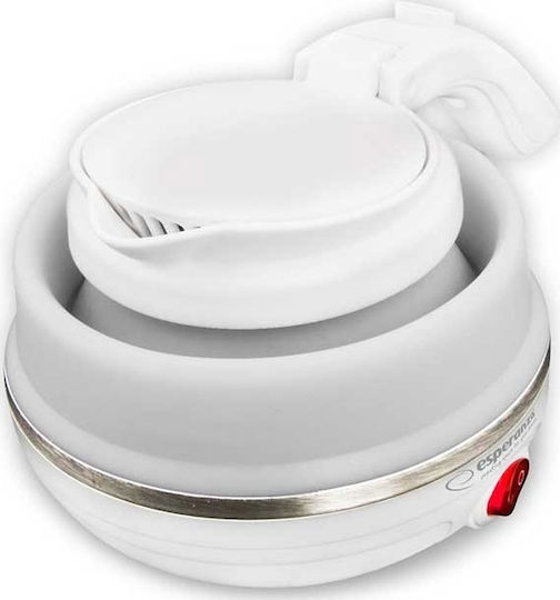 Esperanza Niagara Kettle Travel Size 500ml 750W White