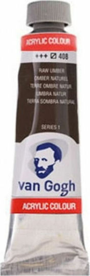 Royal Talens Van Gogh Acrylic Colour Painting Raw Umber 3 40ml