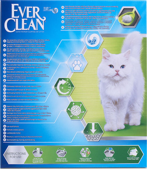Ever Clean Extra Strong Clumping Cat Litter Bentonite With Freshness Scent 6lt