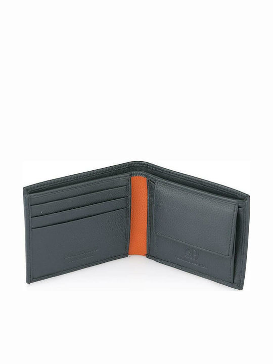 Leder Herren Geldbörse Klassisch Blau AM-150