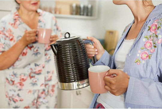 Russell Hobbs Inspire Fierbător 1.7lt 2400W Negru