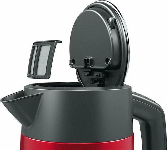 Bosch Електрическа Кана 1.7л 2400W Червена