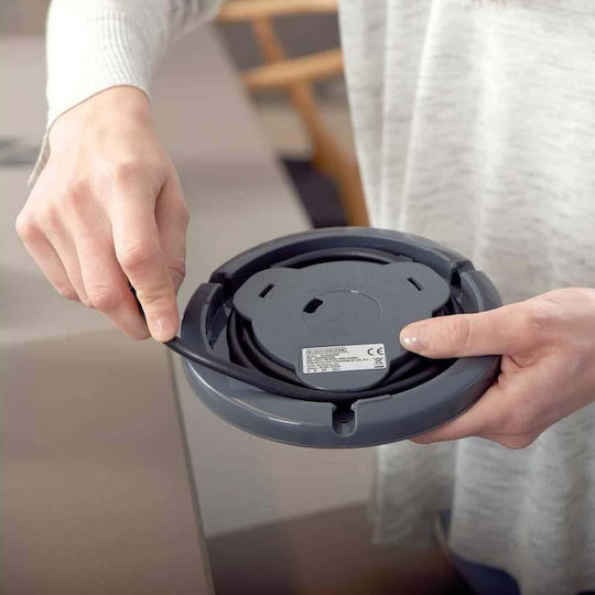 Black & Decker BXKE2200E Fierbător 1.7lt 2200W Alb