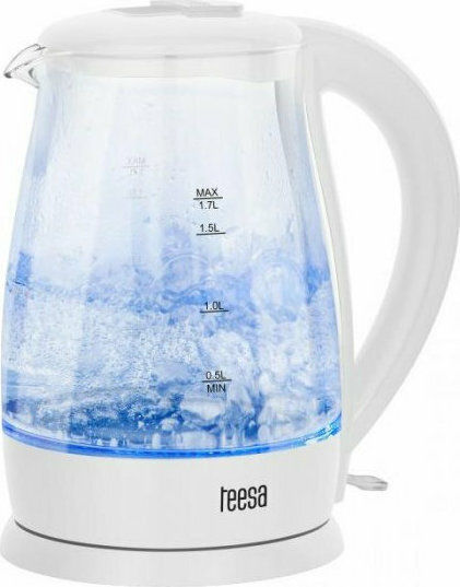 Teesa Βραστήρας 1.7lt 2200W Λευκός