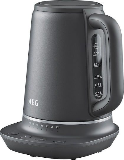 AEG K7-1-6BP Βραστήρας 1.7lt 2400W Γκρι